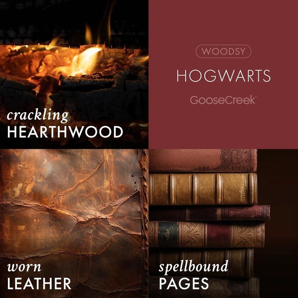 Goose Creek Harry Potter Hogwarts 3 Wick Scented Jar Candle 14.5 oz - Picture 5 of 5